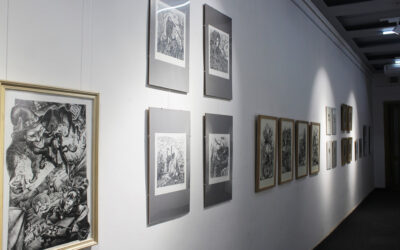 Exhibition of creative art works of teachers and students dedicated to the 5th anniversary of the Faculty of Book and Easel Graphics of the Ukrainian Academy of Printing
